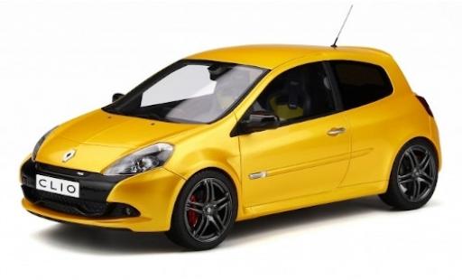 Renault Clio 1/18 Ottomobile 3 RS Phase 2 Sport Cup mettalic gelb 2010 modellautos
