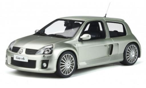 Renault Clio 1/18 Ottomobile V6 Phase 2 silber 2003 modellautos