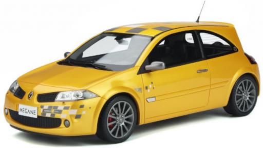 Renault Megane 1/18 Ottomobile 2 R.S. F1 Team Edition mettalic gelb 2006 modellautos