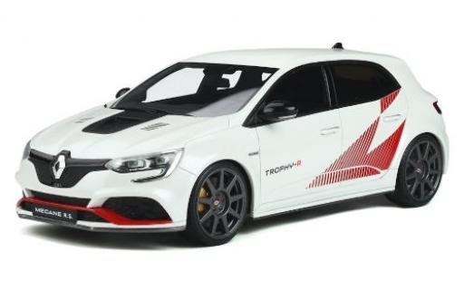 Renault Megane 1/18 Ottomobile R.S. Trophy-R Carbon-Keramik-Paket weiss/Dekor 2019 modellautos