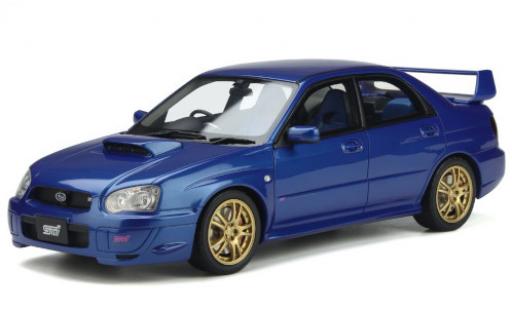 Modellautos Subaru Impreza 1/18 Ottomobile WRX STI mettalic blau RHD 2003 Subaru Impreza 1/18 Ottomobile WRX STI mettalic blau RHD 2003 modellautos