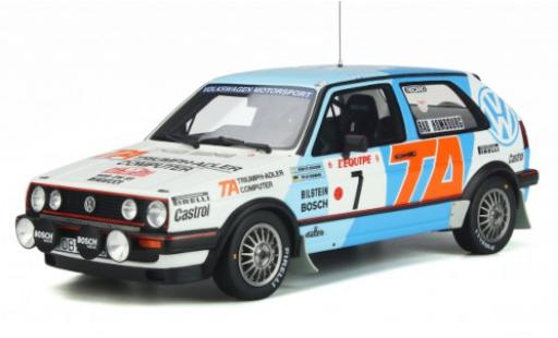 Modellautos Volkswagen Golf 1/18 Ottomobile II GTI 16V Gr.A No.7 Motorsport TA Triumph-Adler Computer Rallye WM Rally Monte 1987 K.Eriksson/P.Diekmann Volkswagen Golf 1/18 Ottomobile II GTI 16V Gr.A No.7 Motorsport TA Triumph-Adler Computer Rallye WM Rally Monte 1987 K.Eriksson/P.Diekmann modellautos