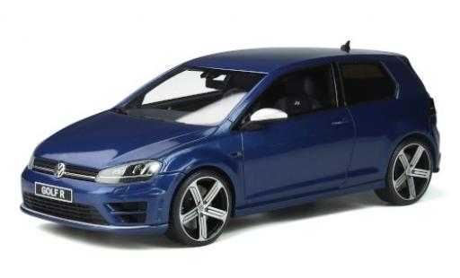 Volkswagen Golf 1/18 Ottomobile VII R mettalic blau 2014 modellautos