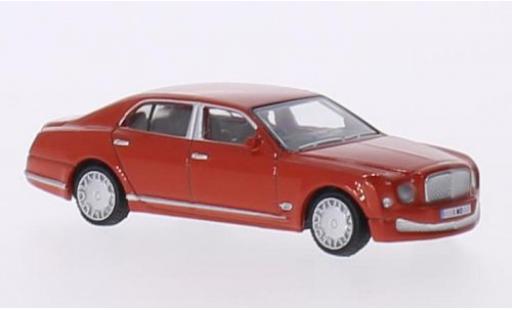 Modellautos Bentley Mulsanne 1/76 Oxford rot RHD Bentley Mulsanne 1/76 Oxford rot RHD modellautos