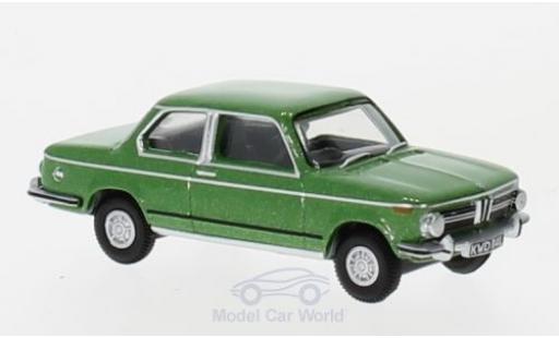 Bmw 2002 1/76 Oxford mettalic grün modellautos
