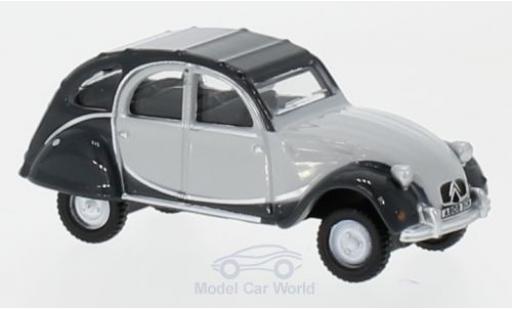 Citroen 2CV 1/76 Oxford Charleston grau/grau modellautos