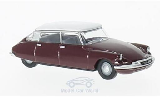 Modellautos Citroen DS 19 1/76 Oxford 19 rot/weiss Citroen DS 19 1/76 Oxford 19 rot/weiss modellautos