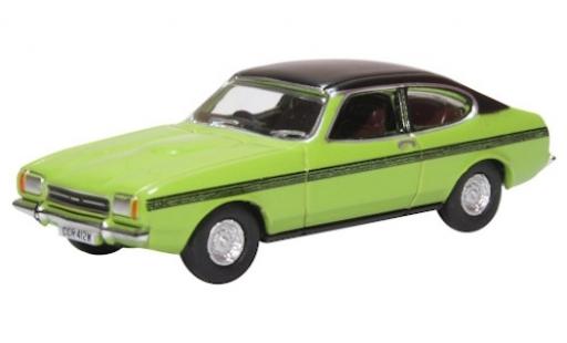 Modellautos Ford Capri 1/76 Oxford MKII grün/matt-schwarz RHD Ford Capri 1/76 Oxford MKII grün/matt-schwarz RHD modellautos