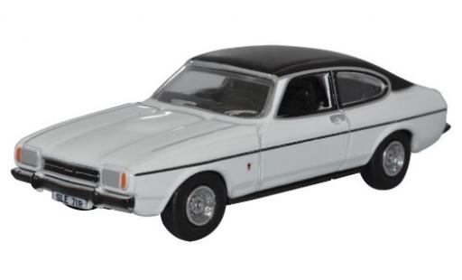 Modellautos Ford Capri 1/76 Oxford MkII weiss/matt-schwarz RHD 1974 Ford Capri 1/76 Oxford MkII weiss/matt-schwarz RHD 1974 modellautos