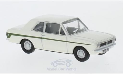 Modellautos Ford Cortina 1/76 Oxford MK2 weiss/grün RHD Ford Cortina 1/76 Oxford MK2 weiss/grün RHD modellautos
