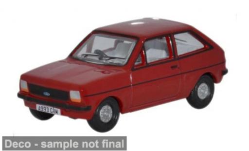 Modellautos Ford Fiesta 1/76 Oxford MK I rot 1976 1:76 Ford Fiesta 1/76 Oxford MK I rot 1976 1:76 modellautos