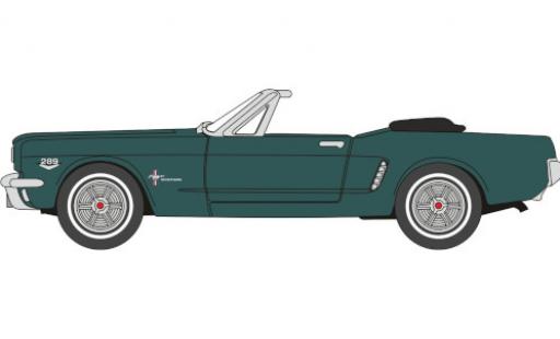 Ford Mustang 1/87 Oxford Cabrio grün 1965 modellautos