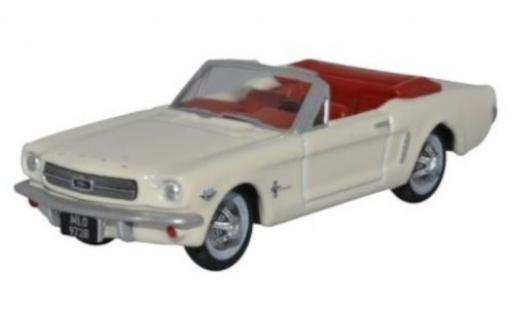 Ford Mustang 1/87 Oxford Cabrio weiss 1965 modellautos