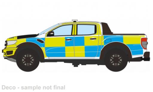 Modellautos Ford Ranger 1/76 Oxford Raptor gelb/blau South Wales Police 1:76 Ford Ranger 1/76 Oxford Raptor gelb/blau South Wales Police 1:76 modellautos