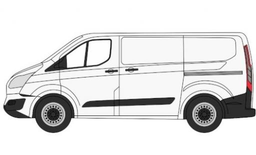 Modellautos Ford Transit 1/76 Oxford Custom weiss RHD Ford Transit 1/76 Oxford Custom weiss RHD modellautos