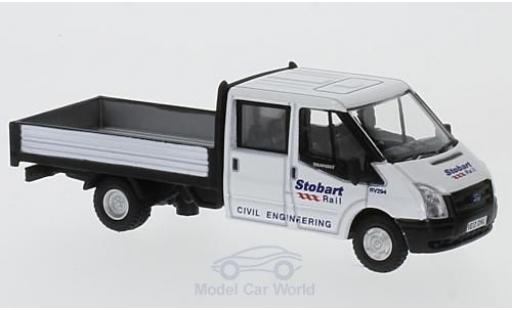 Modellautos Ford Transit 1/76 Oxford Dropside Stobart Rail Ford Transit 1/76 Oxford Dropside Stobart Rail modellautos