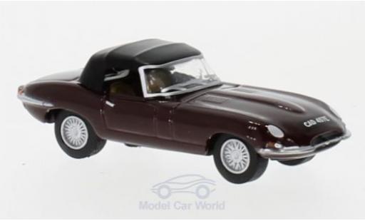 Modellautos Jaguar E-Type 1/76 Oxford Cabrio rot Jaguar E-Type 1/76 Oxford Cabrio rot modellautos