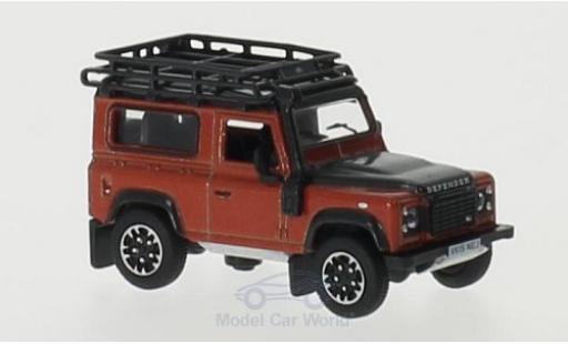 Modellautos Land Rover Defender 1/76 Oxford 90 orange RHD Station Wagon Land Rover Defender 1/76 Oxford 90 orange RHD Station Wagon modellautos