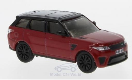 Modellautos Land Rover Range Rover 1/76 Oxford Sport SVR rot/schwarz Land Rover Range Rover 1/76 Oxford Sport SVR rot/schwarz modellautos