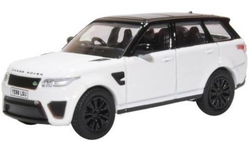 Modellautos Land Rover Range Rover 1/76 Oxford Sport SVR weiss/schwarz RHD Land Rover Range Rover 1/76 Oxford Sport SVR weiss/schwarz RHD modellautos