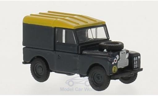 Modellautos Land Rover Series 1 1/76 Oxford 88 Hard Back blau/gelb RHD RAF Land Rover Series 1 1/76 Oxford 88 Hard Back blau/gelb RHD RAF modellautos