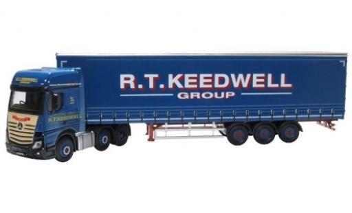Modellautos Mercedes Actros 1/76 Oxford RHD R.T. Keedwell Group bache de camion-SZ Mercedes Actros 1/76 Oxford RHD R.T. Keedwell Group bache de camion-SZ modellautos
