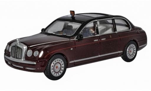 Bentley State 1/76 Oxford Limousine rouge foncé/noire RHD Queen Elizabeth II. modellautos