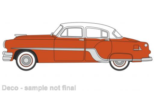 Modellautos Pontiac Chieftain 1/87 Oxford rouge/blanche 1954 Pontiac Chieftain 1/87 Oxford rouge/blanche 1954 modellautos