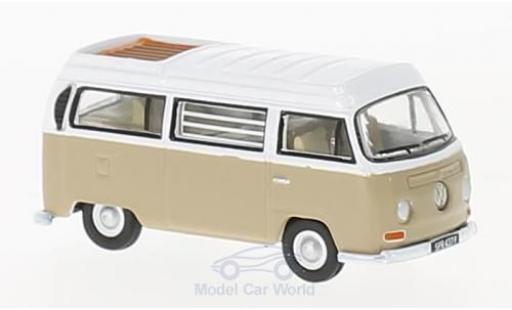 Modellautos Volkswagen T2 B 1/76 Oxford Bay Window Camper beige/weiss Volkswagen T2 B 1/76 Oxford Bay Window Camper beige/weiss modellautos