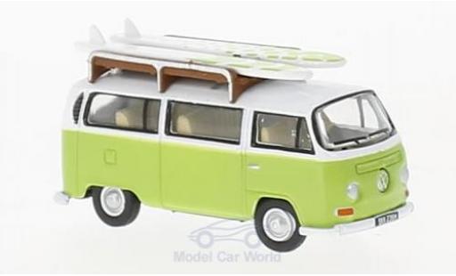 Modellautos Volkswagen T2 B 1/76 Oxford Bay Window Camper grün/weiss mit Surfboards Volkswagen T2 B 1/76 Oxford Bay Window Camper grün/weiss mit Surfboards modellautos