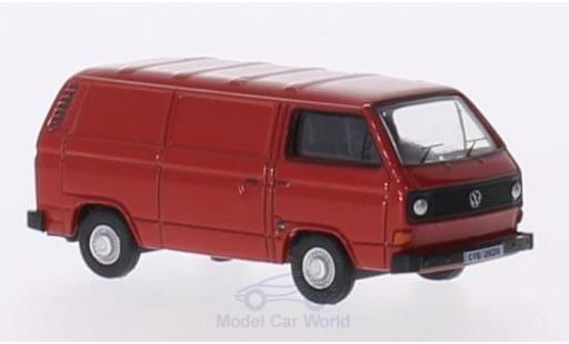 Volkswagen T2 A 1/76 Oxford 5 Van rot modellautos
