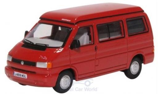 Volkswagen T4 1/76 Oxford Westfalia Camper rot modellautos