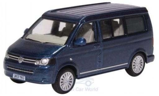 Volkswagen T5 1/76 Oxford California Camper mettalic blau modellautos