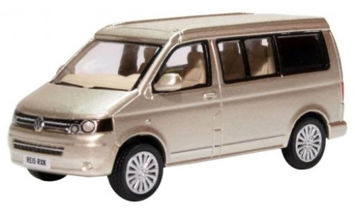 Volkswagen T5 1/76 Oxford Camper mettalic beige modellautos