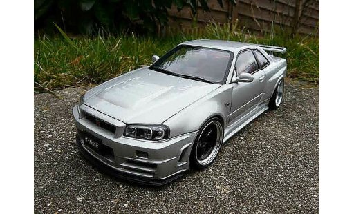 Nissan Skyline R34 GTR 1/18 Autoart nismo z-tune tuning modellautos