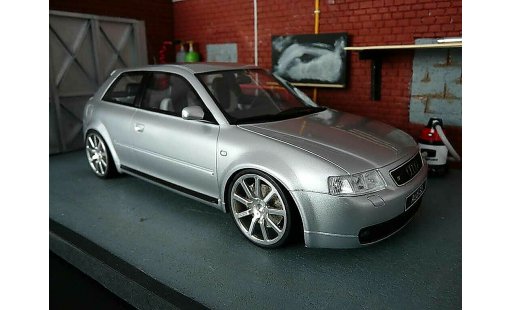 Audi S3 mtm 1/18 Ottomobile grau jantes modellautos
