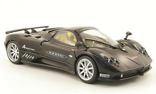 Pagani Zonda F 1/24 Motormax Nurburgring schwarz modellautos
