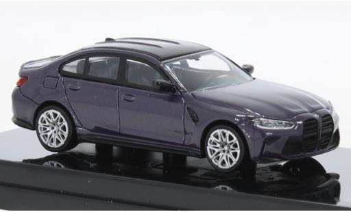 Modellautos Bmw M3 1/64 Para64 (G80) metallise violett/schwarz 2020 Bmw M3 1/64 Para64 (G80) metallise violett/schwarz 2020 modellautos