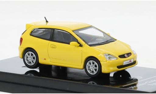 Modellautos Honda Civic 1/64 Para64 Type R (EP3) gelb 2001 Honda Civic 1/64 Para64 Type R (EP3) gelb 2001 modellautos