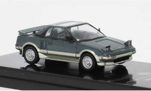 Modellautos Toyota MR 1/64 Para64 2 MK1 grün/gold 1985 1:64 Toyota MR 1/64 Para64 2 MK1 grün/gold 1985 1:64 modellautos