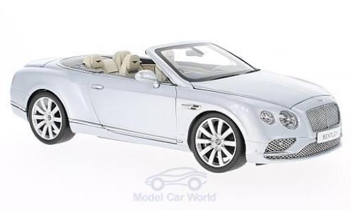Modellautos Bentley Continental T 1/18 Paragon GT Cabrio silber RHD 2016 Bentley Continental T 1/18 Paragon GT Cabrio silber RHD 2016 modellautos