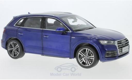 Modellautos Audi Q5 1/18 Paudi L mettalic blau 2018 Audi Q5 1/18 Paudi L mettalic blau 2018 modellautos