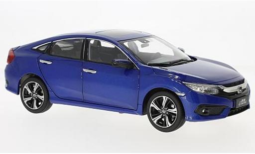 Modellautos Honda Civic 1/18 Paudi mettalic blau 2016 Honda Civic 1/18 Paudi mettalic blau 2016 modellautos