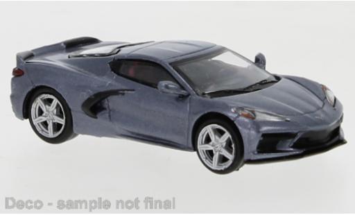 Modellautos Chevrolet Corvette 1/87 PCX87 C8 mettalic grau 2020 Chevrolet Corvette 1/87 PCX87 C8 mettalic grau 2020 modellautos