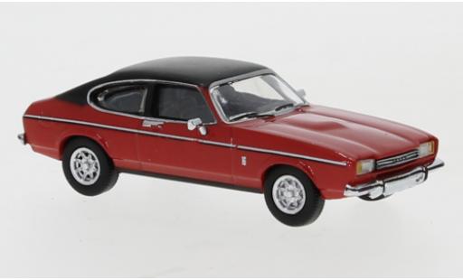 Modellautos Ford Capri 1/87 PCX87 MK II rot/matt-schwarz 1974 Ford Capri 1/87 PCX87 MK II rot/matt-schwarz 1974 modellautos
