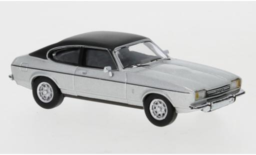 Modellautos Ford Capri 1/87 PCX87 MK II silber/matt-schwarz 1974 Ford Capri 1/87 PCX87 MK II silber/matt-schwarz 1974 modellautos