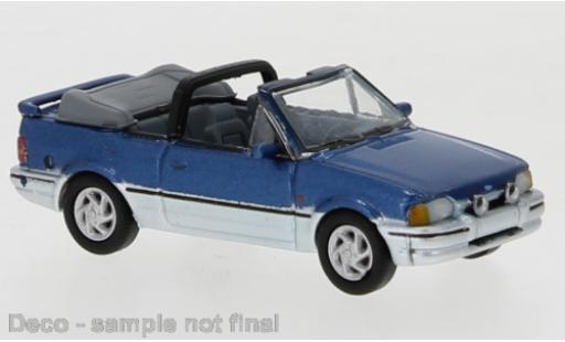 Modellautos Ford Escort 1/87 PCX87 IV Cabriolet mettalic blau/silber 1986 Ford Escort 1/87 PCX87 IV Cabriolet mettalic blau/silber 1986 modellautos