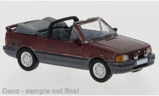 Modellautos Ford Escort 1/87 PCX87 IV Cabriolet mettalic rot/mettalic grau 1986 Exklusiv bei Model Car World Ford Escort 1/87 PCX87 IV Cabriolet mettalic rot/mettalic grau 1986 Exklusiv bei Model Car World modellautos