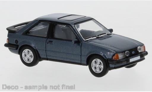 Modellautos Ford Escort 1/87 PCX87 MK III XR3 mettalic blau 1981 exclusive avec Model Car World Ford Escort 1/87 PCX87 MK III XR3 mettalic blau 1981 exclusive avec Model Car World modellautos