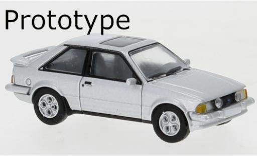 Modellautos Ford Escort 1/87 PCX87 MK III XR3 silber 1981 Ford Escort 1/87 PCX87 MK III XR3 silber 1981 modellautos